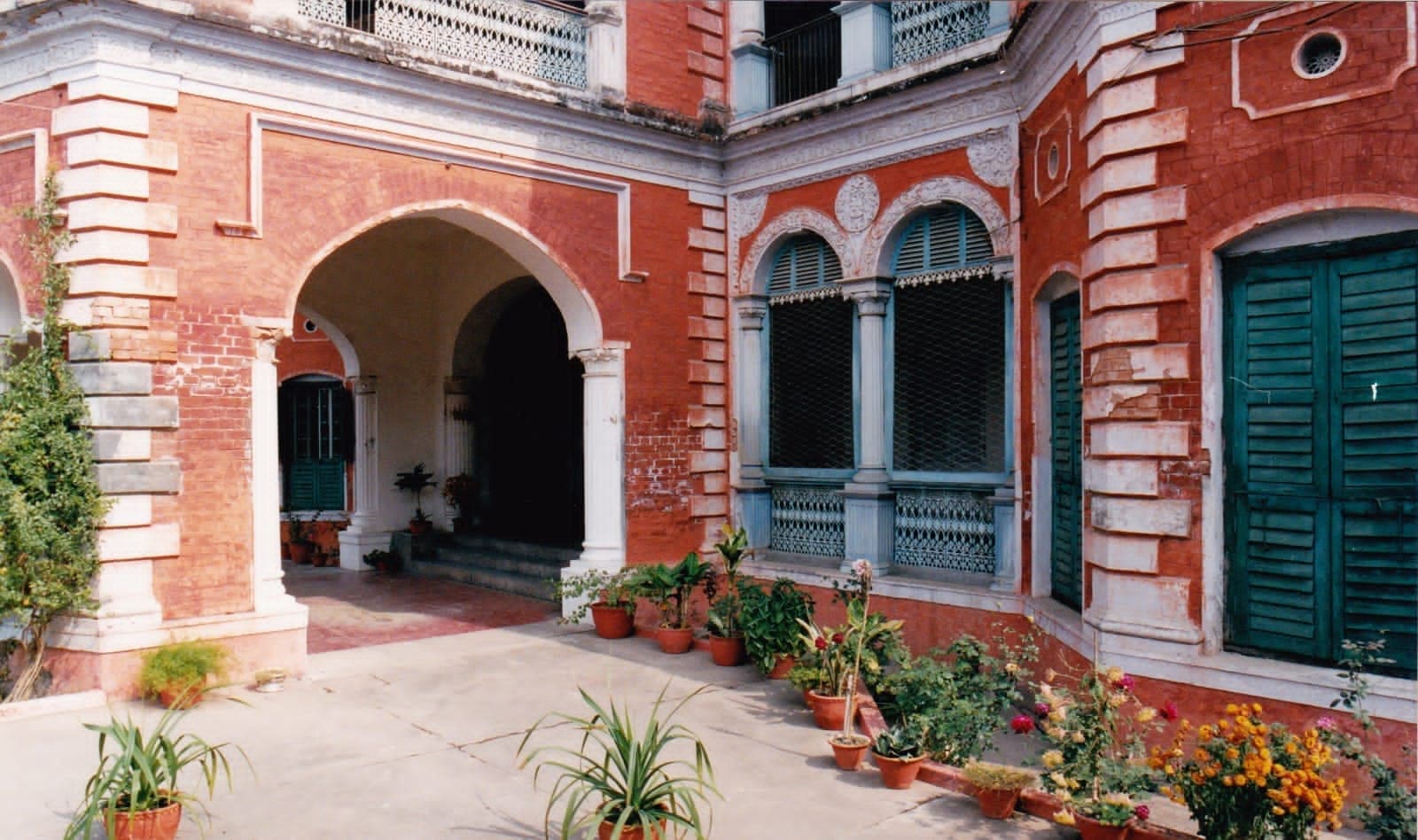 Courtyard and veranda